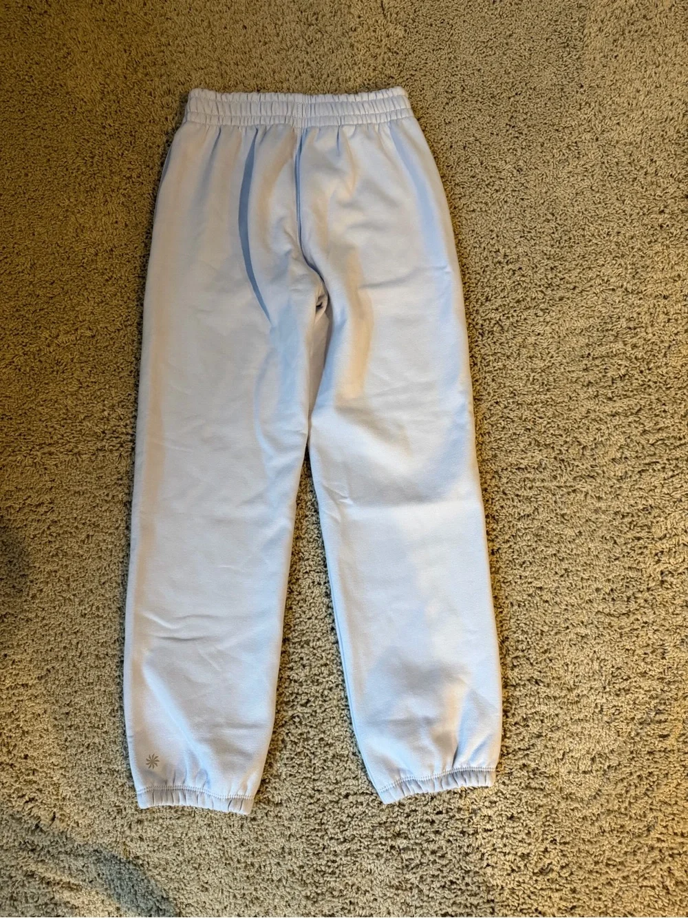 Athleta Girl Gossamer Blue Relaxed Jogger Sweatpants Sz L (12) NEW